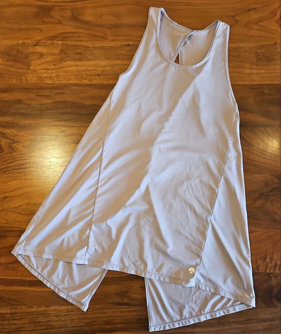 スカーラ　フラワープリントヨガウエア　M　ピンクブラウン　3点セット