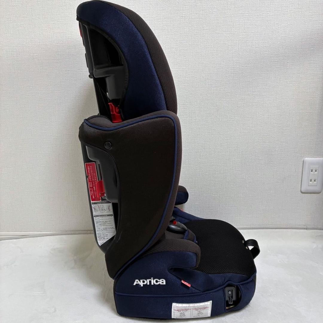 アップリカ エアグルーヴ クールブルー ジュニアシート ホームクリーニング済