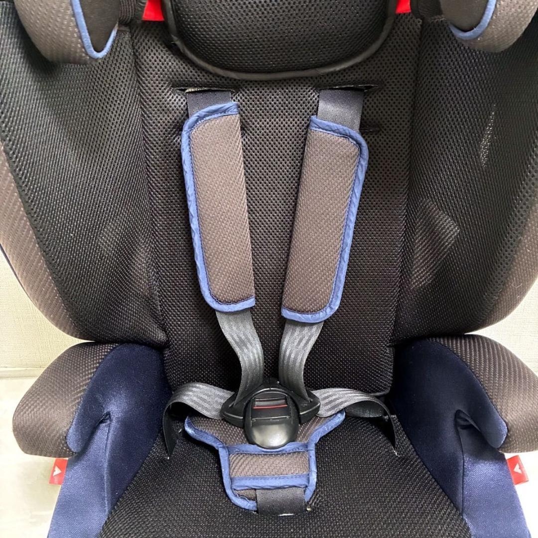 アップリカ エアグルーヴ クールブルー ジュニアシート ホームクリーニング済