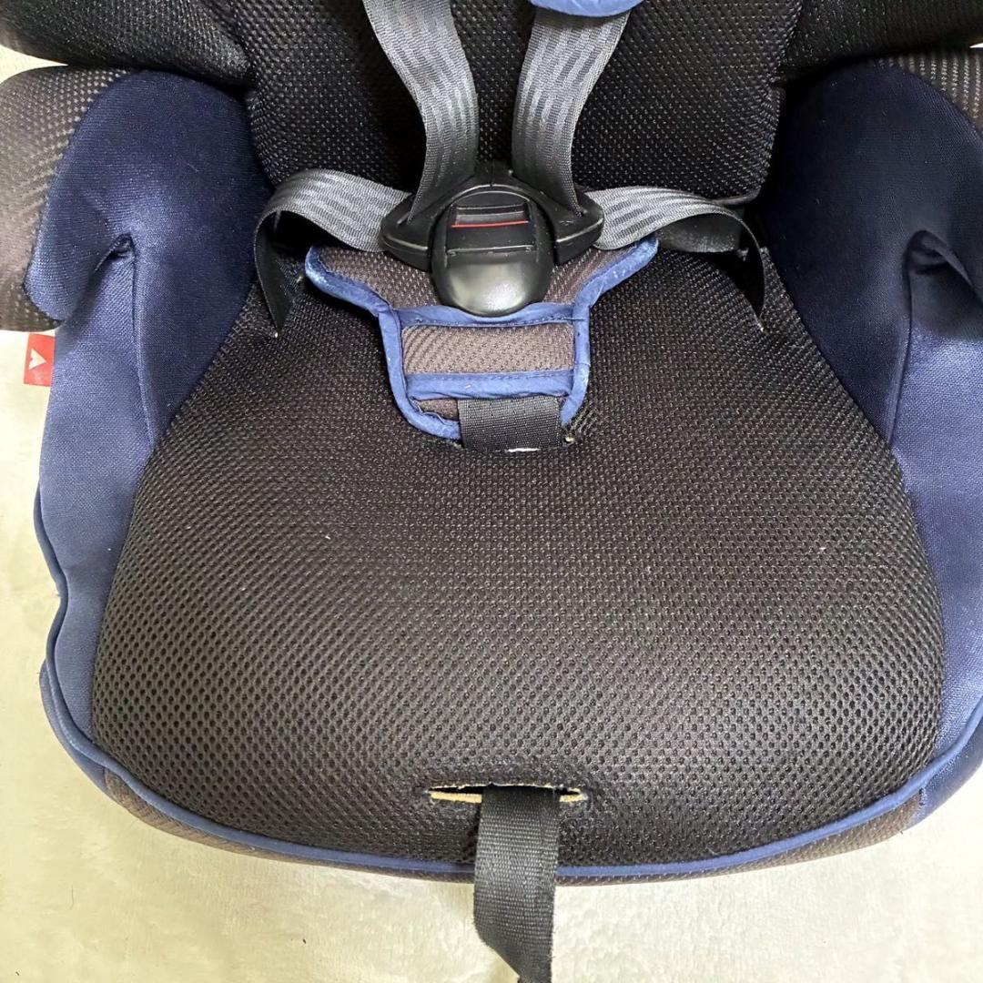 アップリカ エアグルーヴ クールブルー ジュニアシート ホームクリーニング済