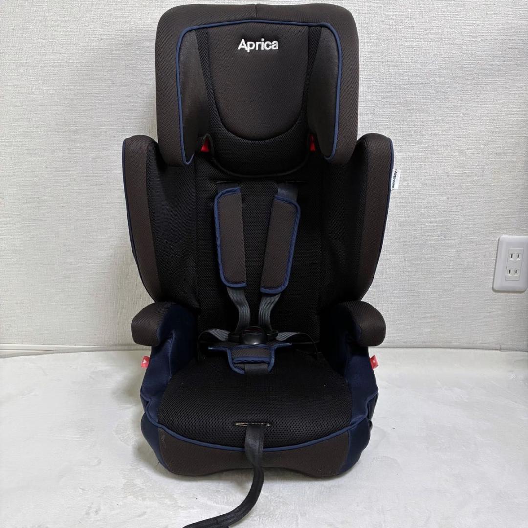 アップリカ エアグルーヴ クールブルー ジュニアシート ホームクリーニング済