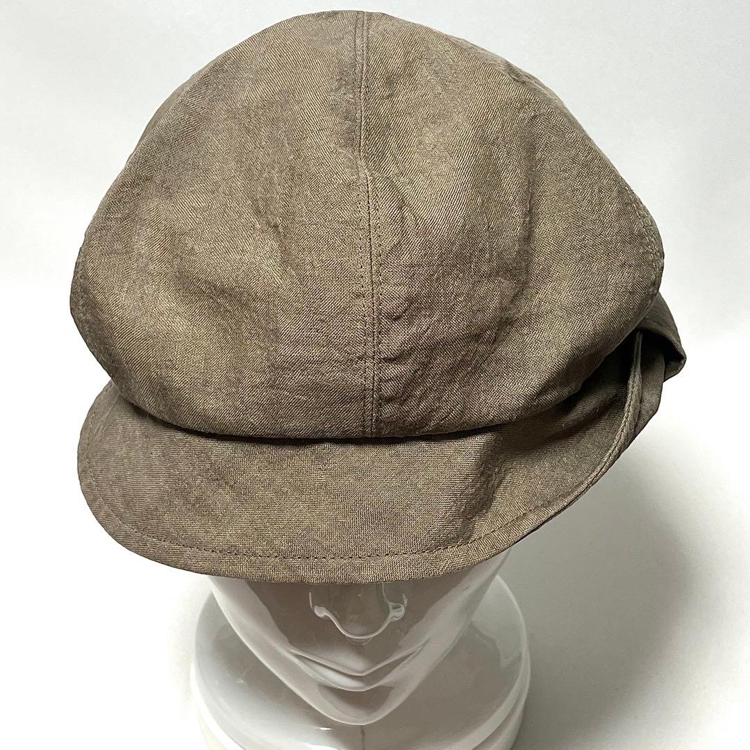 【美品】Vivienne Westwood 日本製オーヴ刺繍リネン製キャスケット