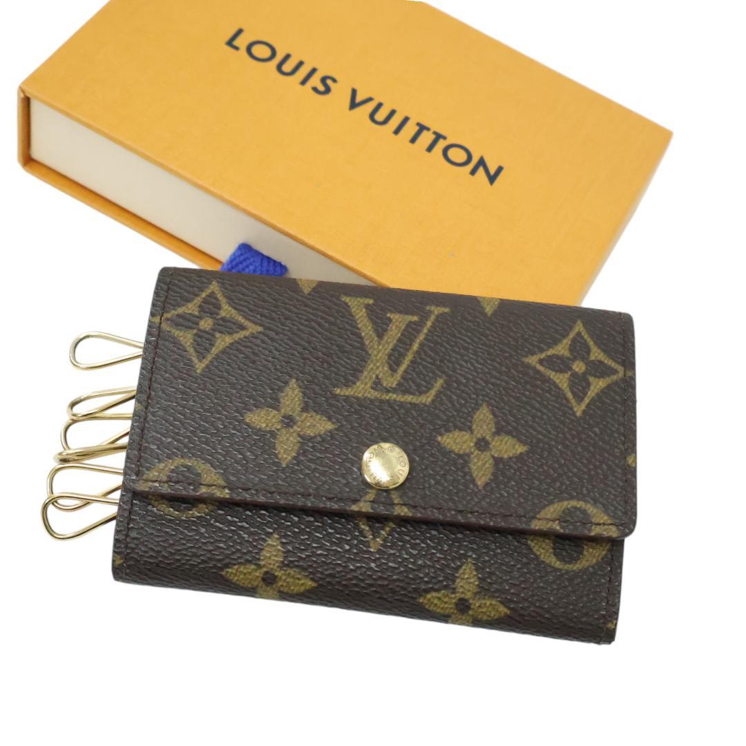 美品 ルイヴィトン キーケース 6連 モノグラム ミュルティクレ M62630