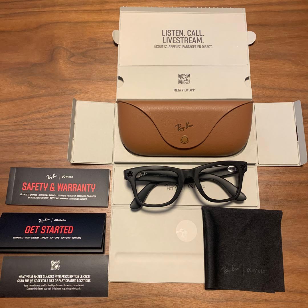  Ray-Ban スマートグラス グラファイトグリーン RW4006