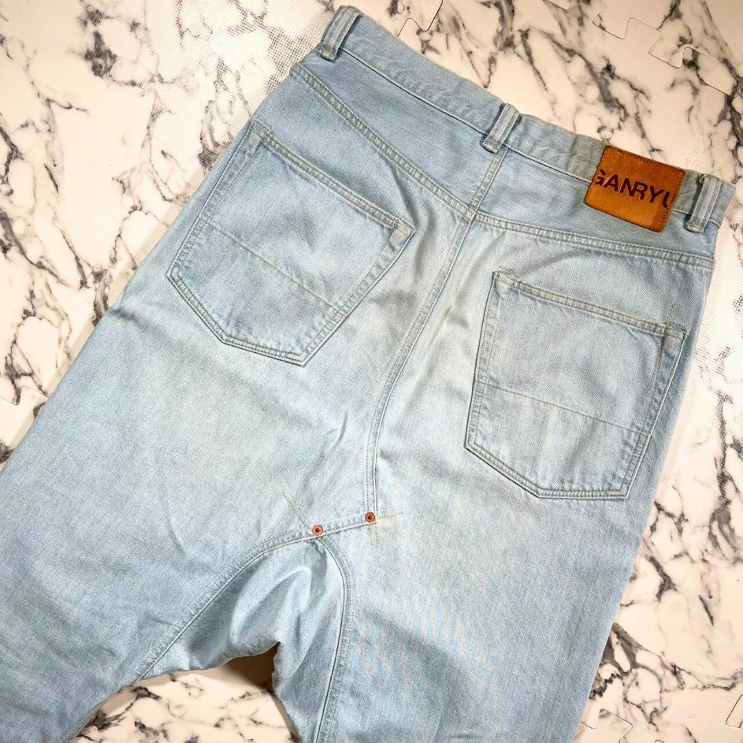 ✨13AW✨GANRYU COMME des GARCONS サルエル デニム