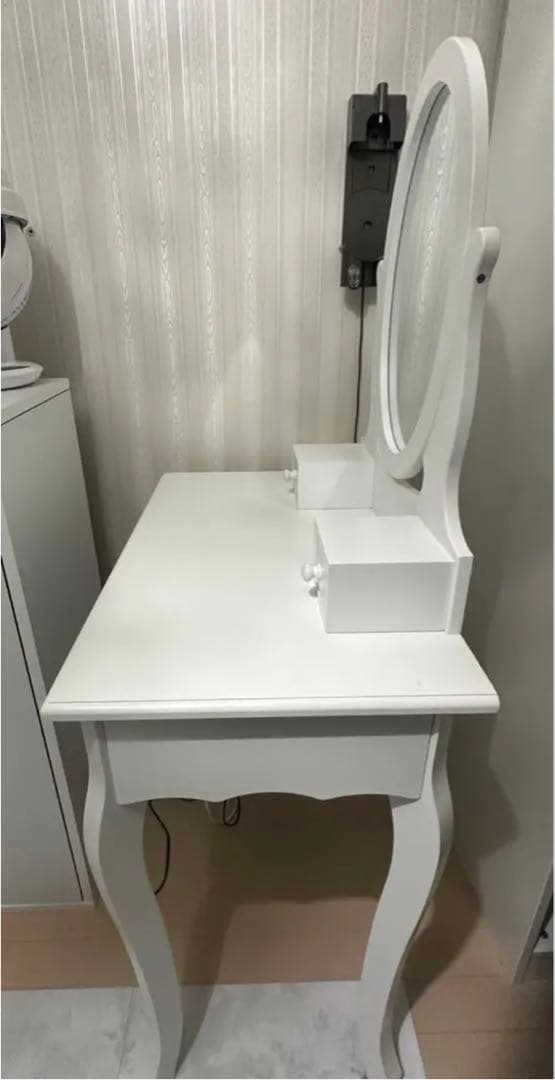 ドレッサー　ホワイト　鏡台