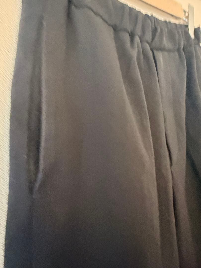 【定番】JIL SANDER ネイビー イージースラックスリラックスフィット