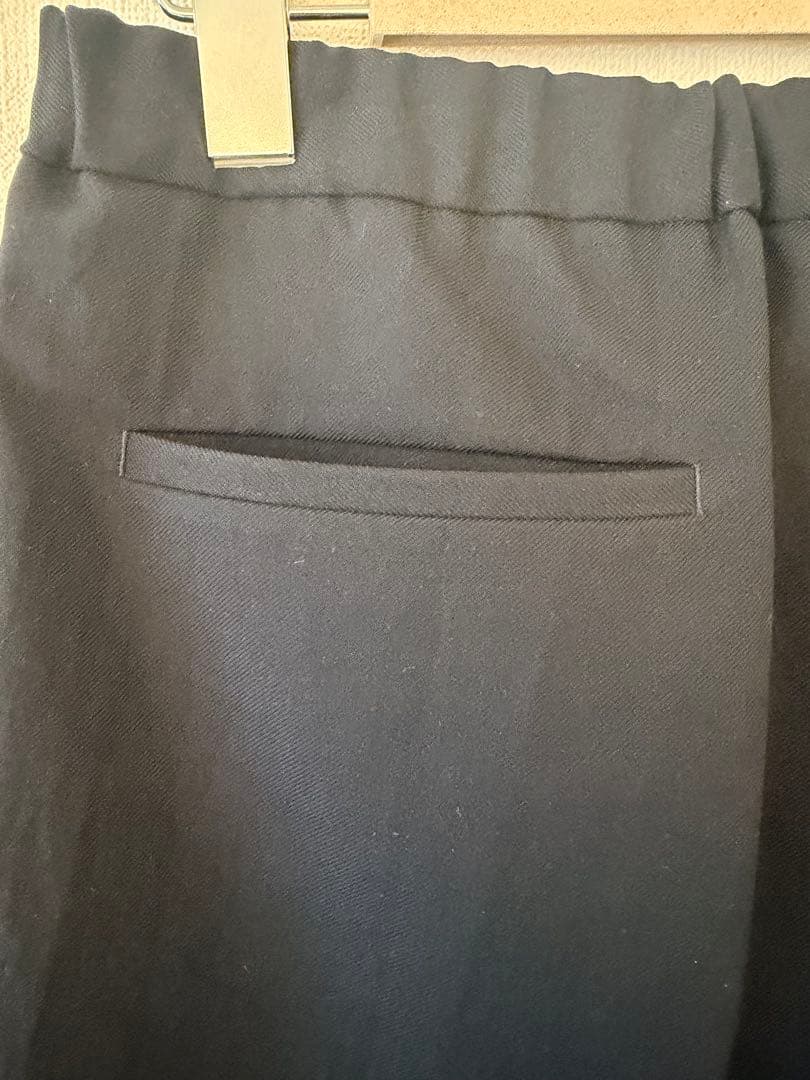 【定番】JIL SANDER ネイビー イージースラックスリラックスフィット