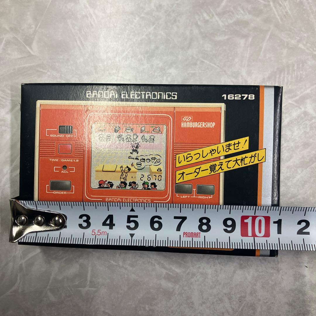バンダイBANDAI ELECTRONICS ハンバーガーショップ