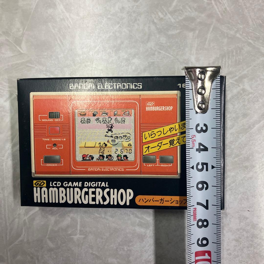 バンダイBANDAI ELECTRONICS ハンバーガーショップ