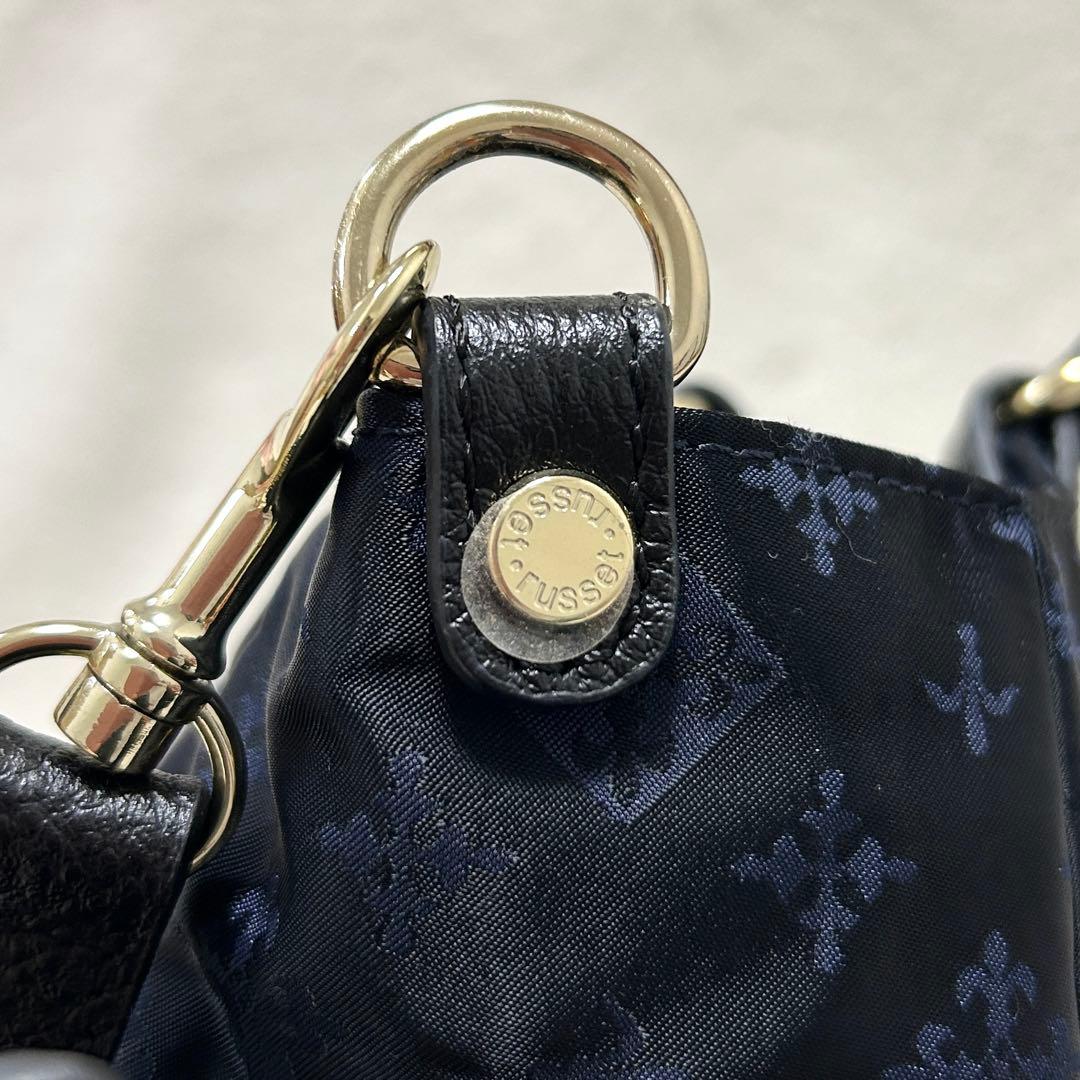 未使用品 russet ラシット 2WAY トート ショルダーバッグ 肩掛け可