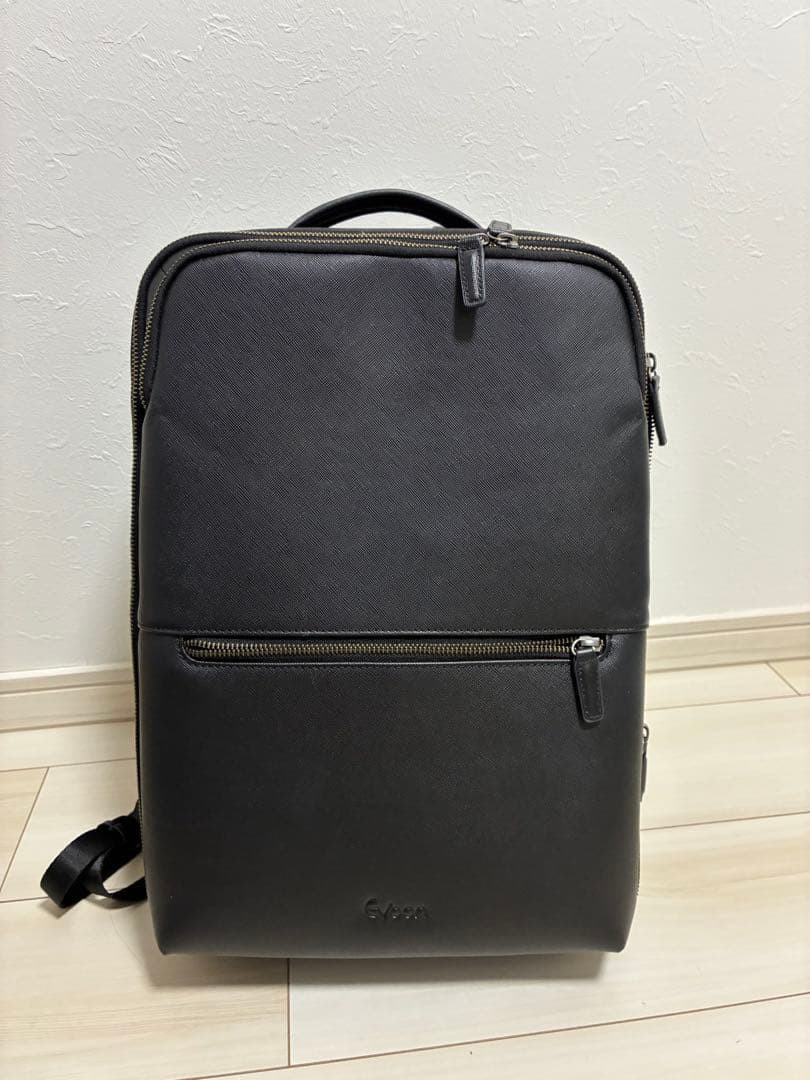 Evoon 本革 マルチビジネスリュック