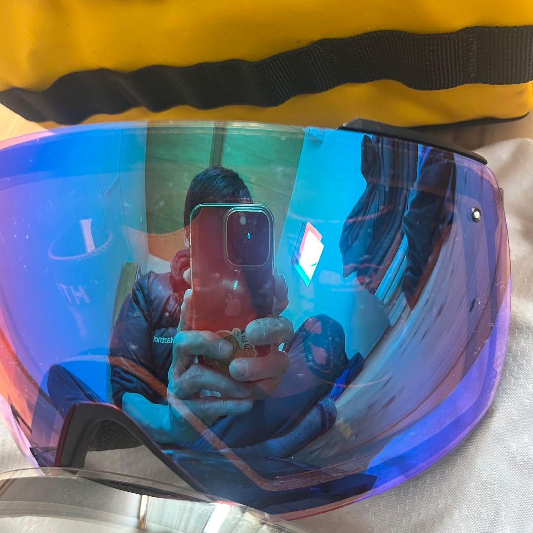 美品　スミス　I/O MAG ノースフェイス　希少　コラボモデル　調光レンズ