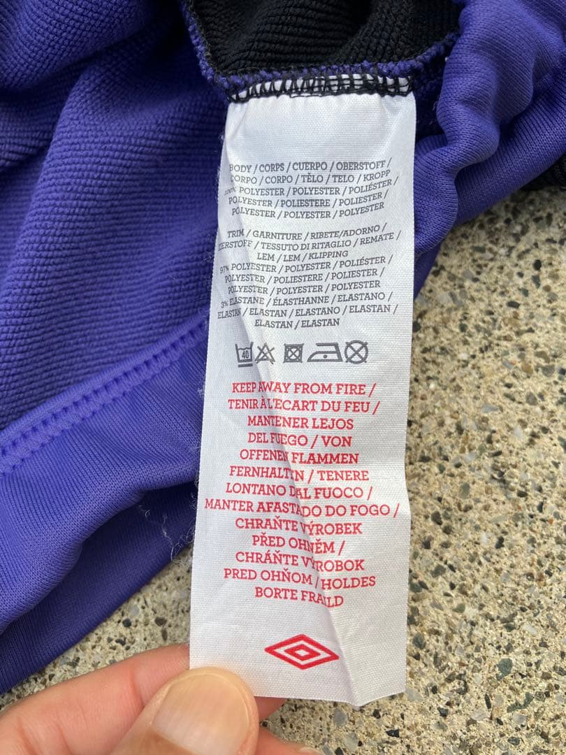 【希少】UMBRO×マンチェスターシティ/ピステ/ドリルトップ/2XL