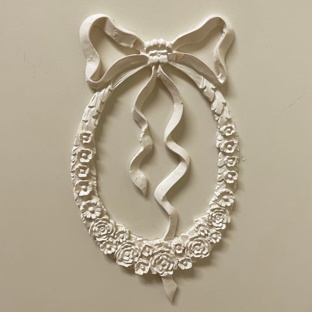 スクリーン　3連　フレンチアンティーク風