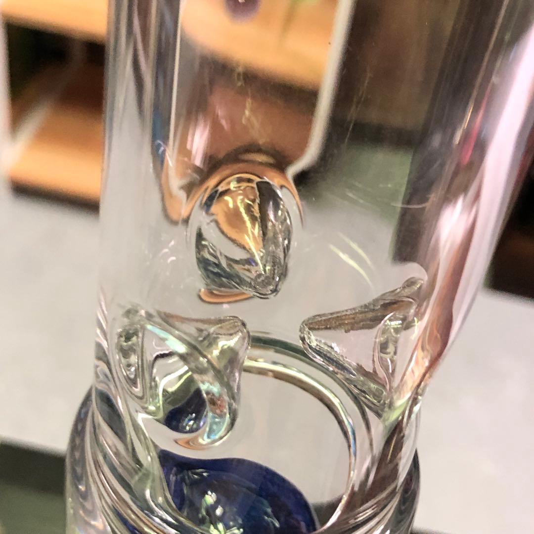 ☆夏休みSALE❗️☆ 超高性能 アイス ガラスボング 高さ約38cm 水パイプ