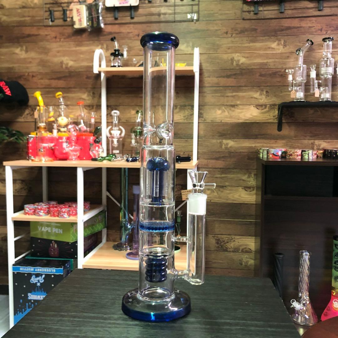 ☆夏休みSALE❗️☆ 超高性能 アイス ガラスボング 高さ約38cm 水パイプ