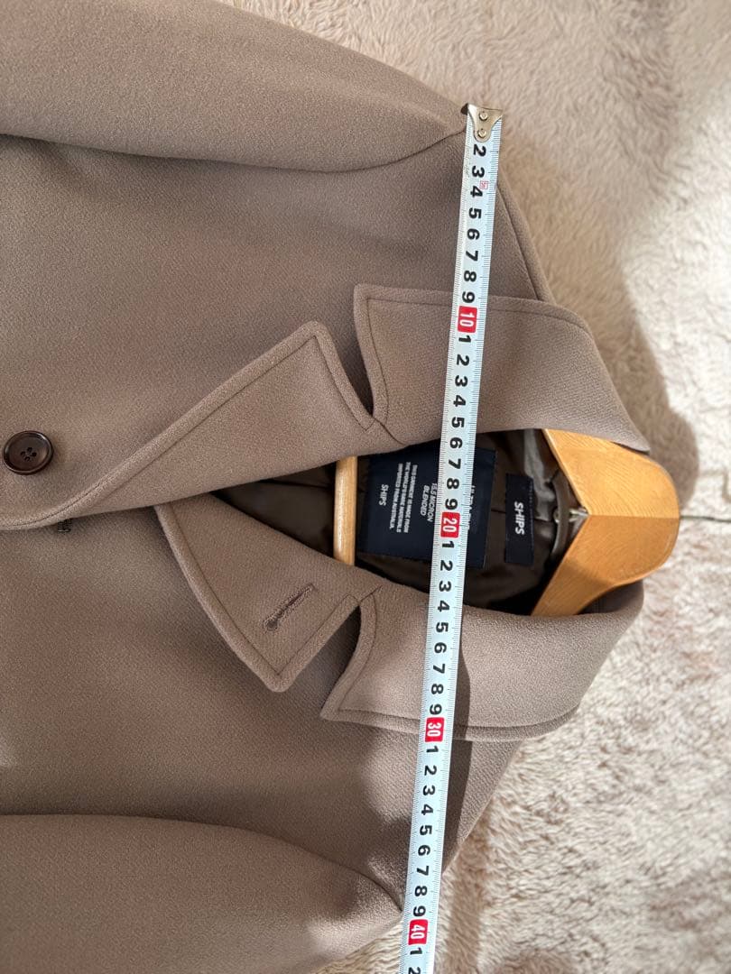 ships メンズコート　メリノウール160 サイズM