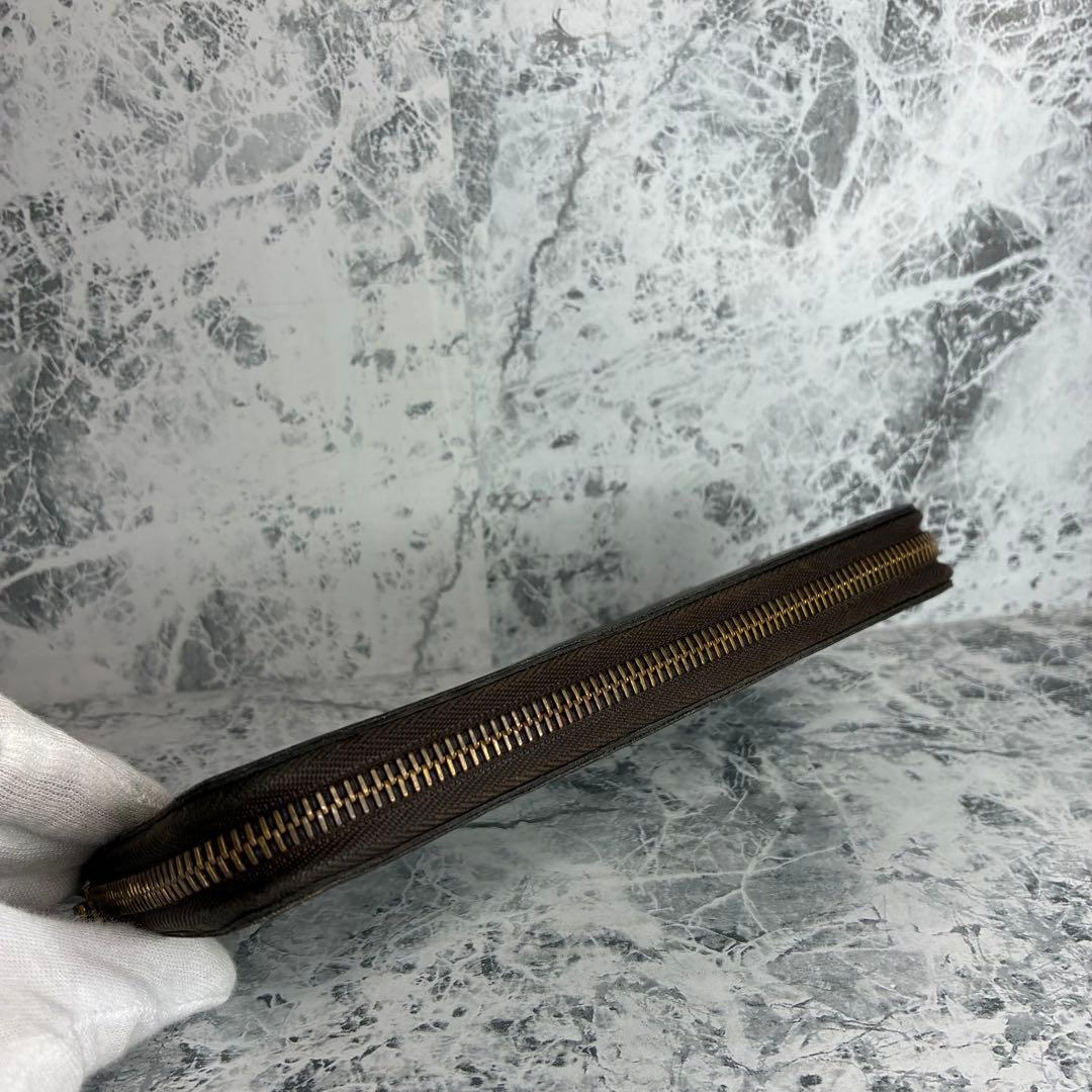 ✨LOUIS VUITTON✨　ルイヴィトン　長財布　ラウンドファスナー　ダミエ