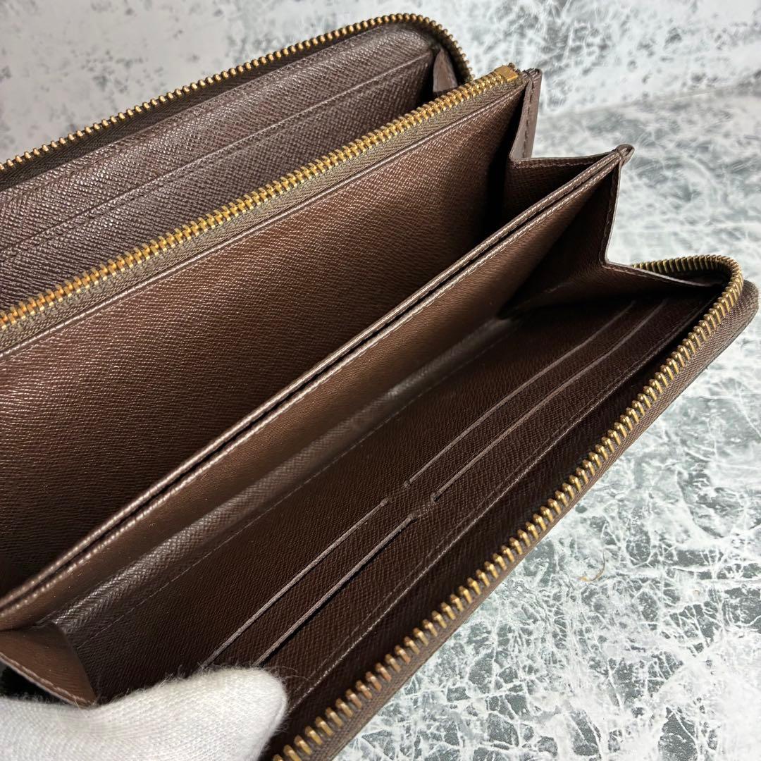 ✨LOUIS VUITTON✨　ルイヴィトン　長財布　ラウンドファスナー　ダミエ