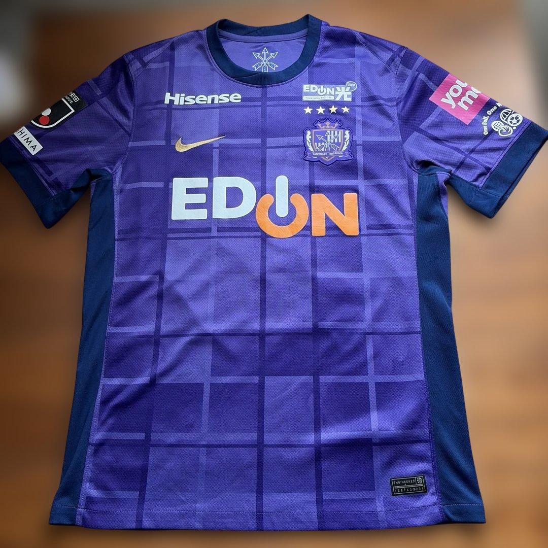 【2025モデル】サンフレッチェ広島 ユニフォーム 9 ジャーメイン良 Lサイズ