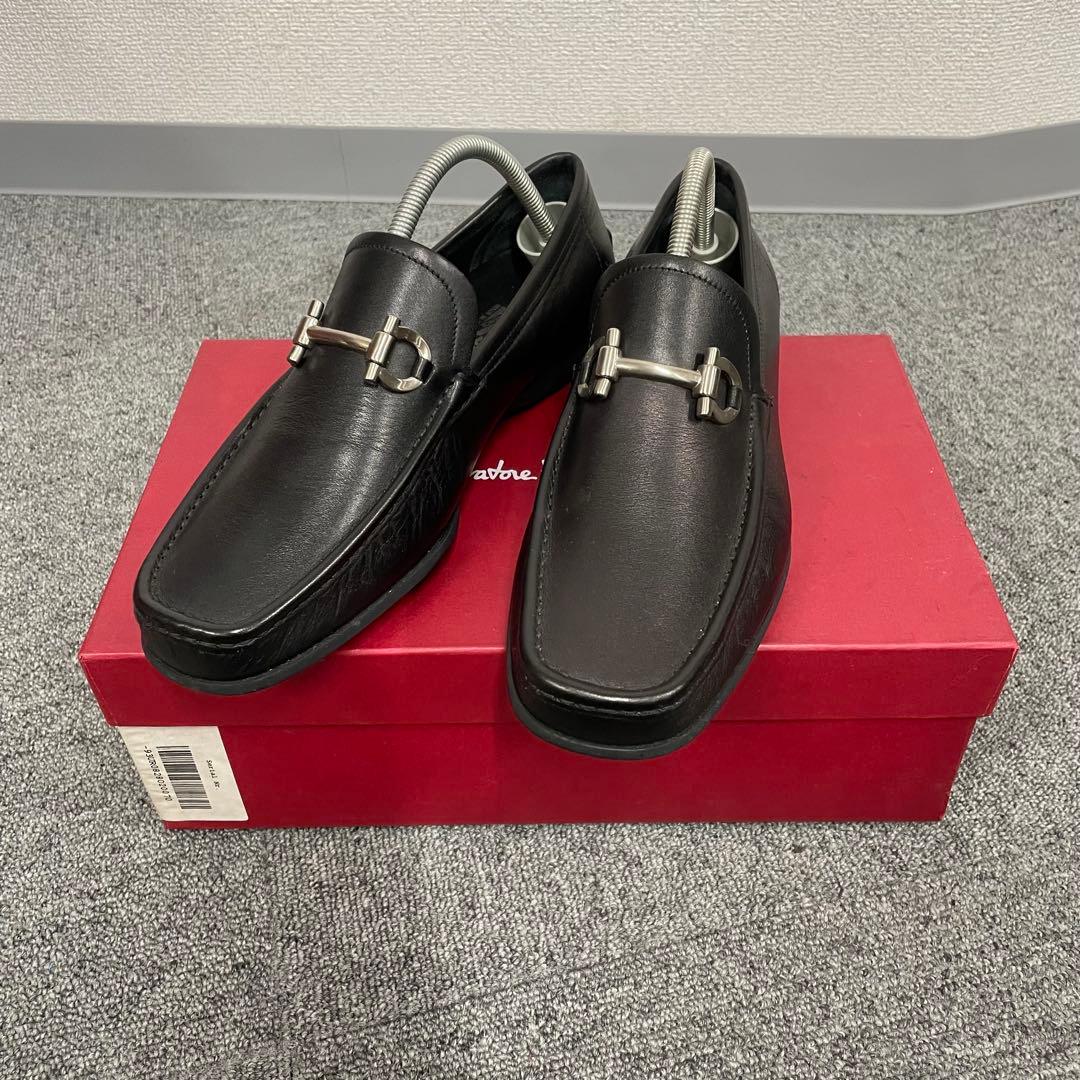 美品 サルヴァトーレフェラガモ ホースビットローファー 25cm
