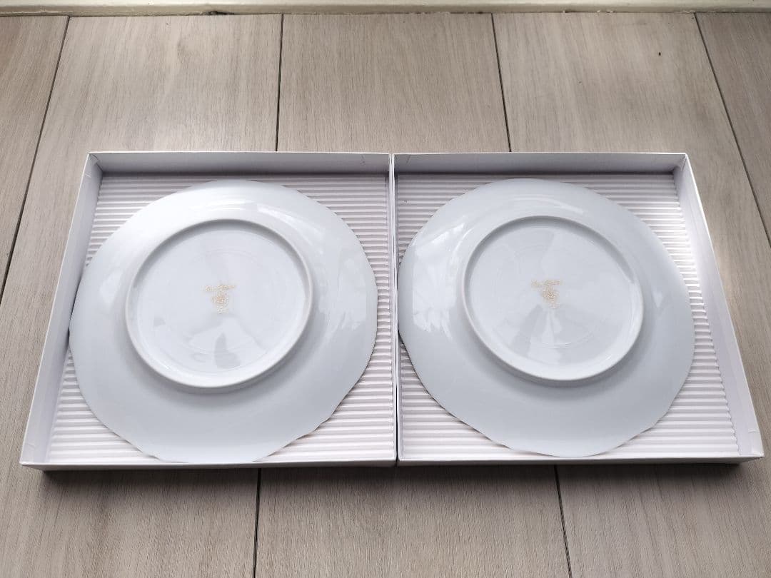 大倉陶園・オークラチャイナ　大皿20cm ケーキ皿　新品未使用