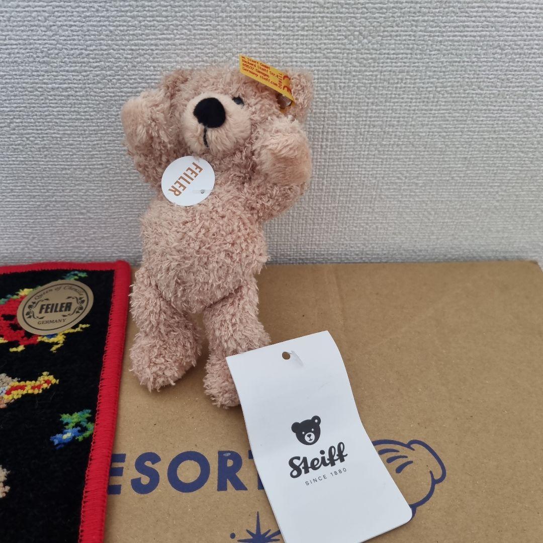 フェイラー シュタイフ ハンカチ＆ベア セット