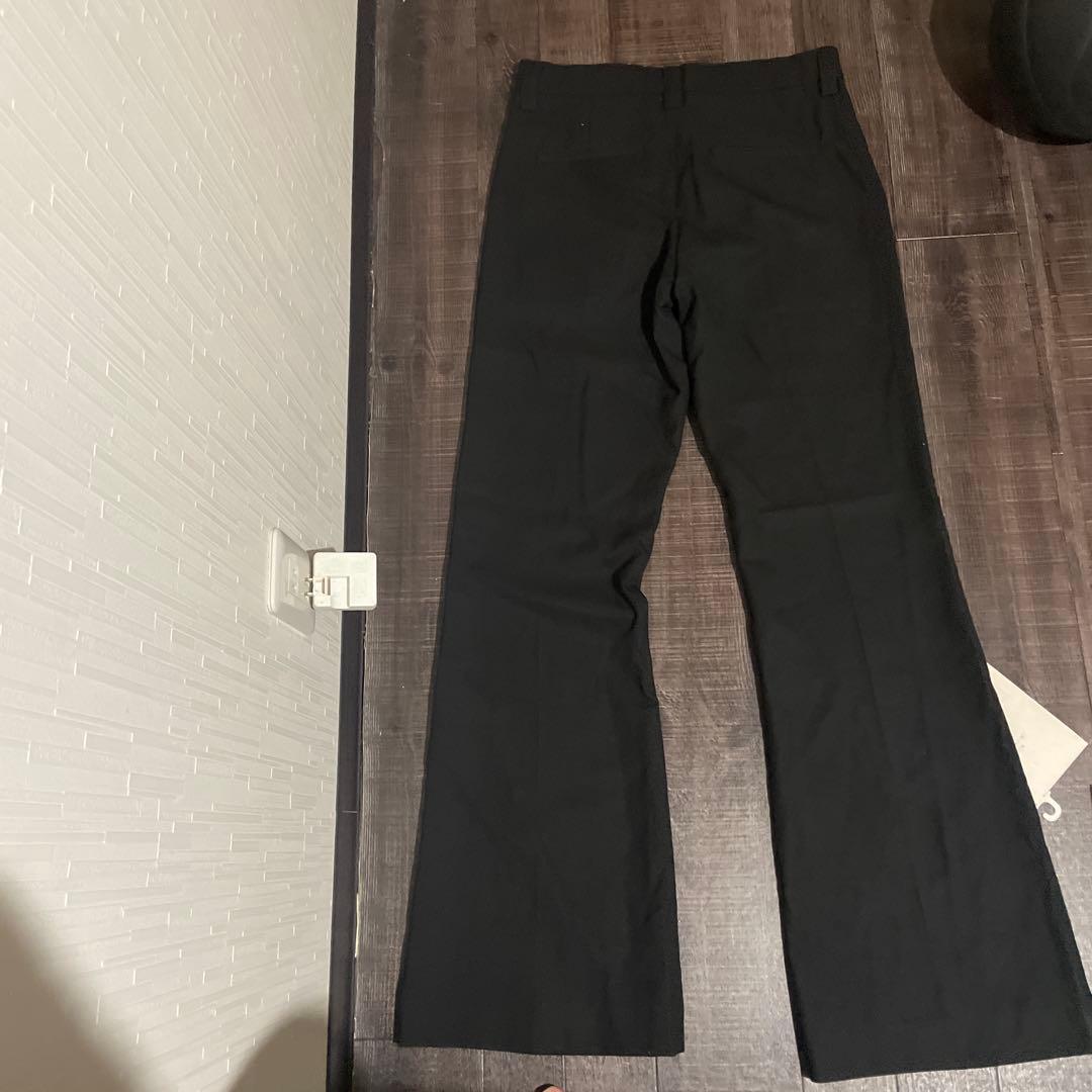 jadedlondon slacks flared black スラックス　黒