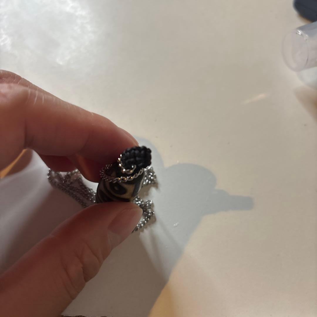 チベット　九眼白天珠！すごい強そう！