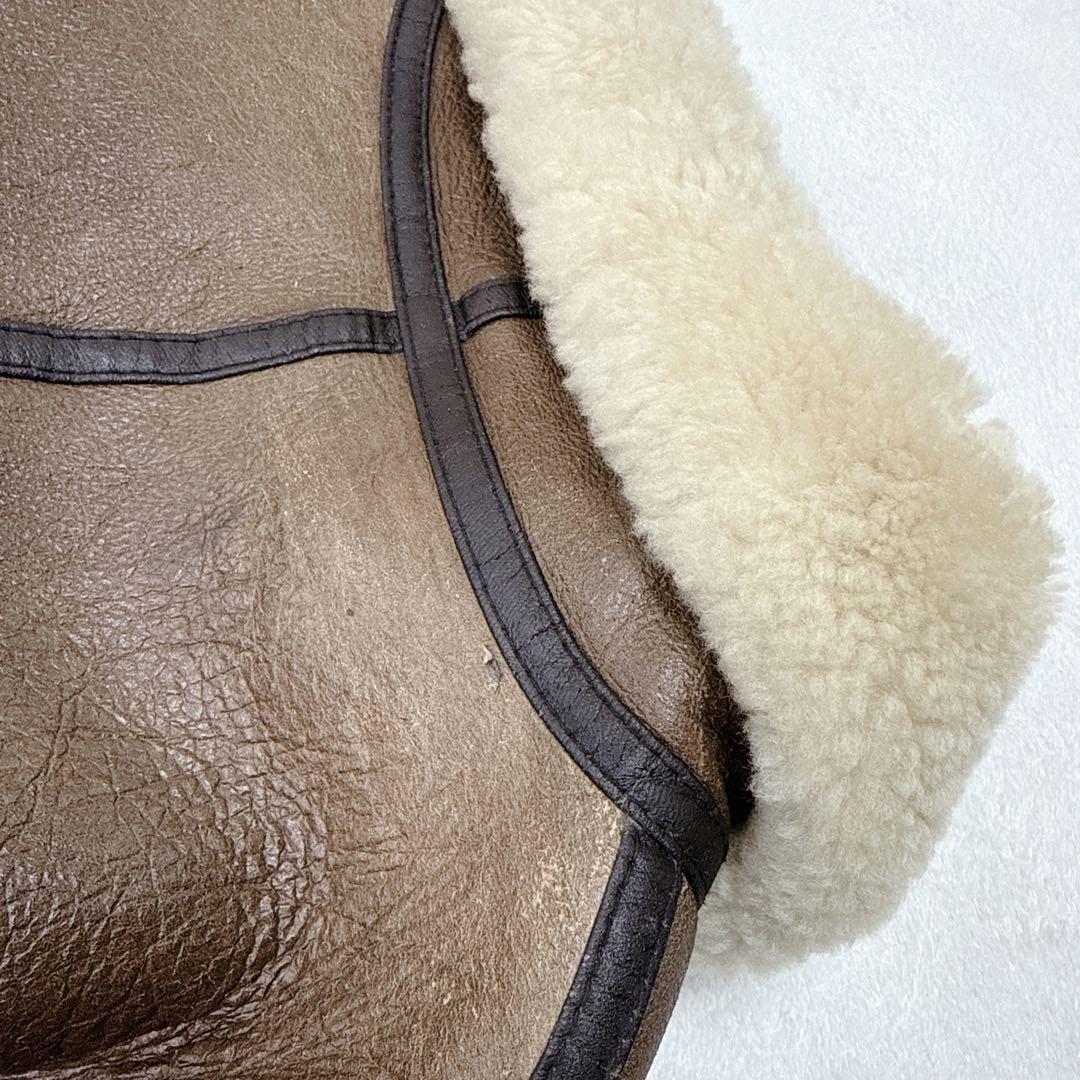 極稀少✨ 90s　B-3 リアルムートン シープスキン フライトジャケット 短丈