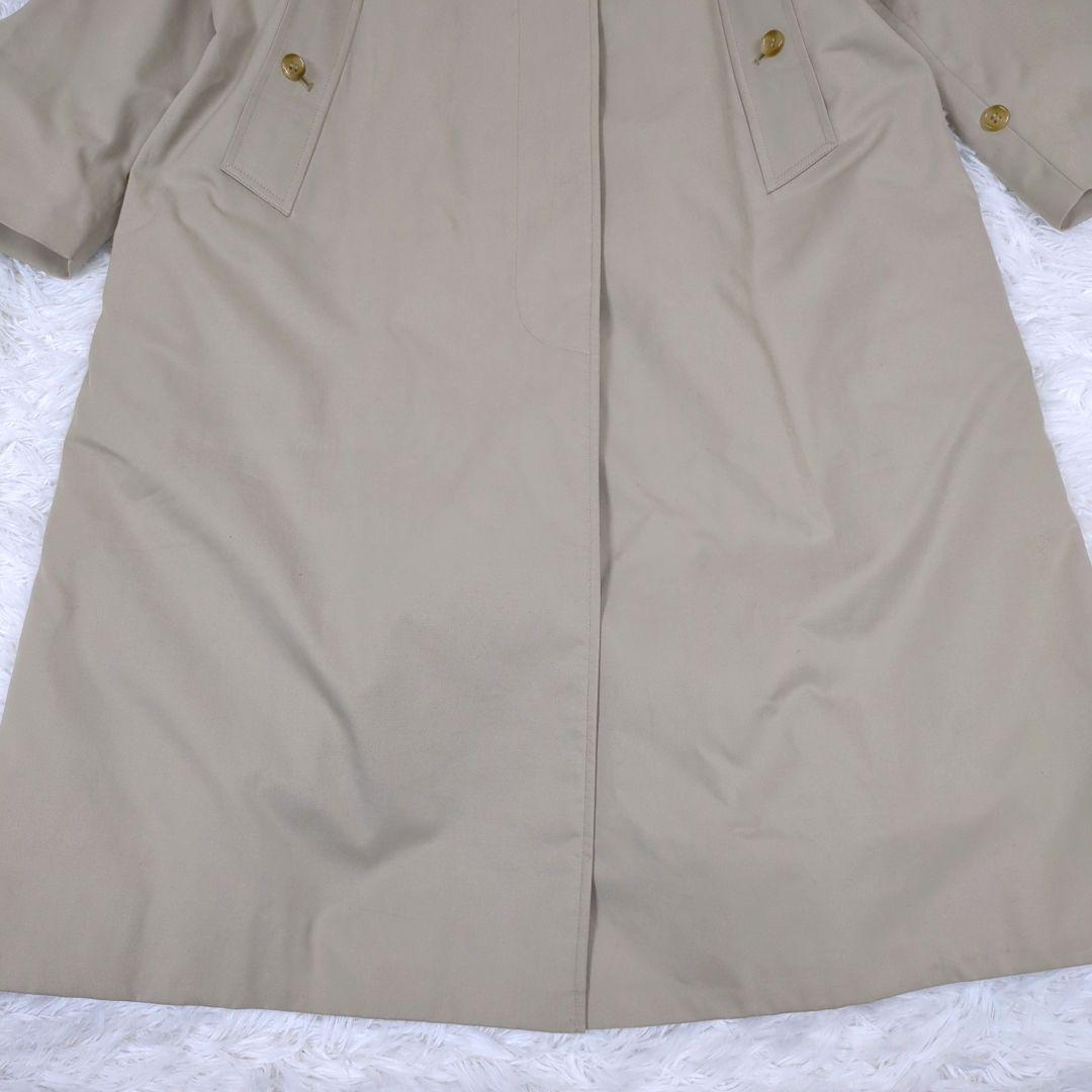 【特大 2XL相当】バーバリー　2way　マキシ丈　ライナー　バルマカーンコート