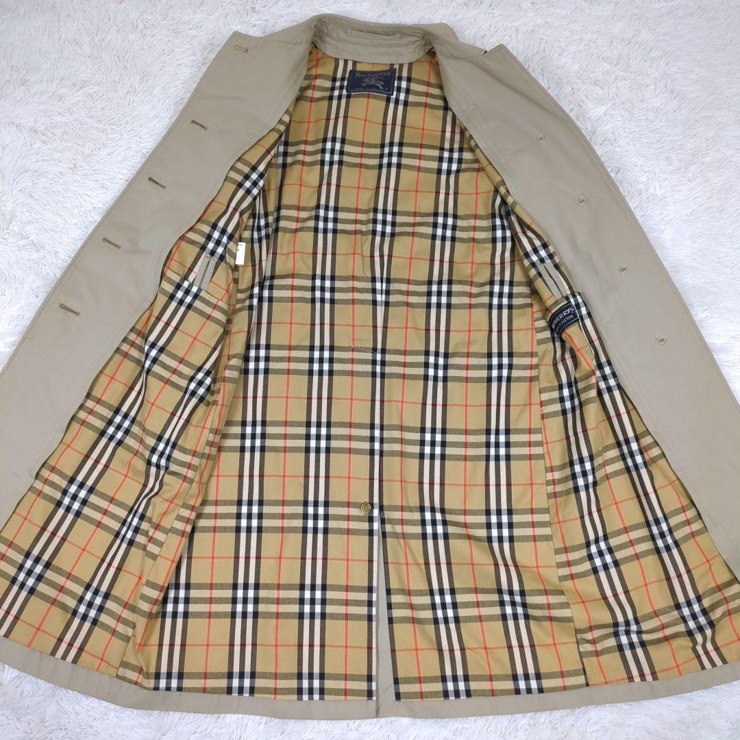 【特大 2XL相当】バーバリー　2way　マキシ丈　ライナー　バルマカーンコート