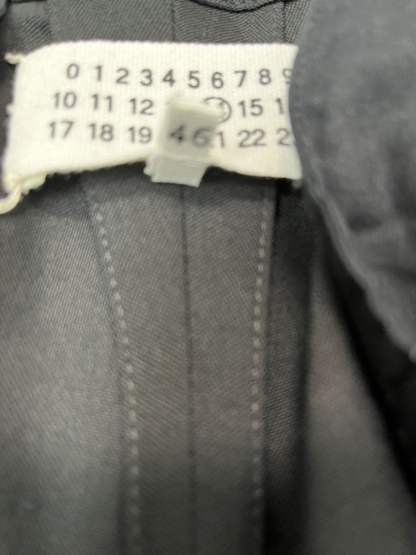 メゾンマルジェラ スラックス DRAWSTRING TROUSER