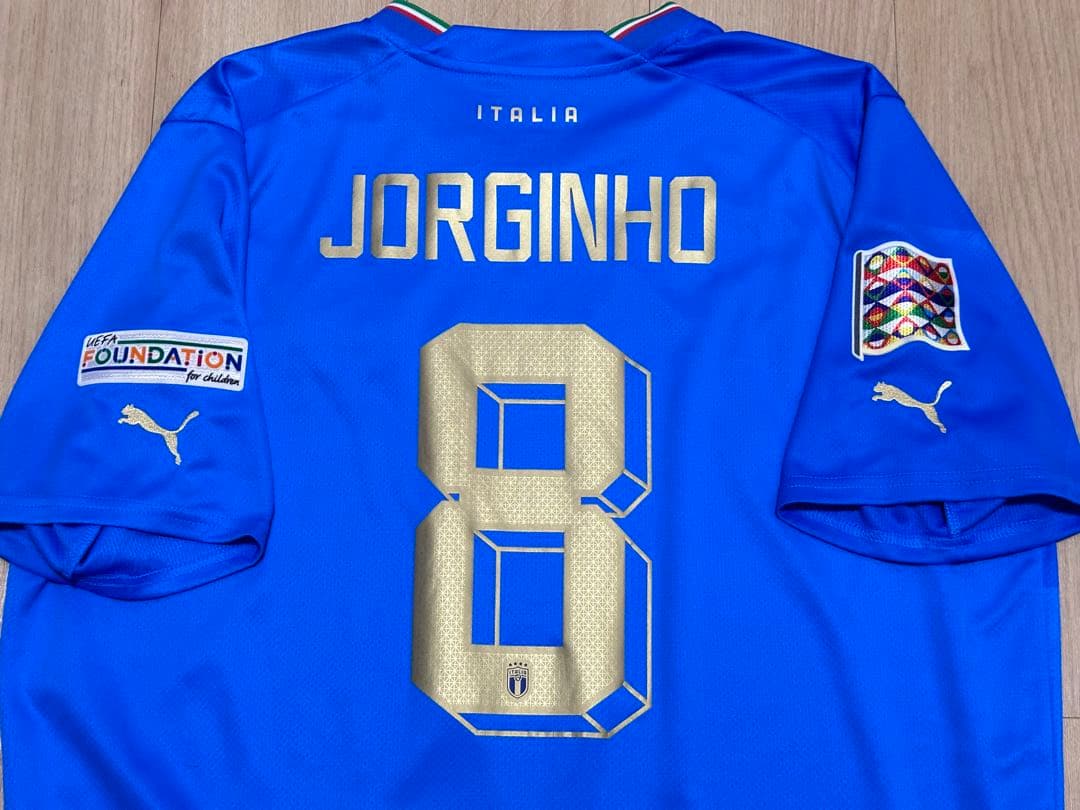 正規品イタリア代表2022ユニフォーム ジョルジーニョ