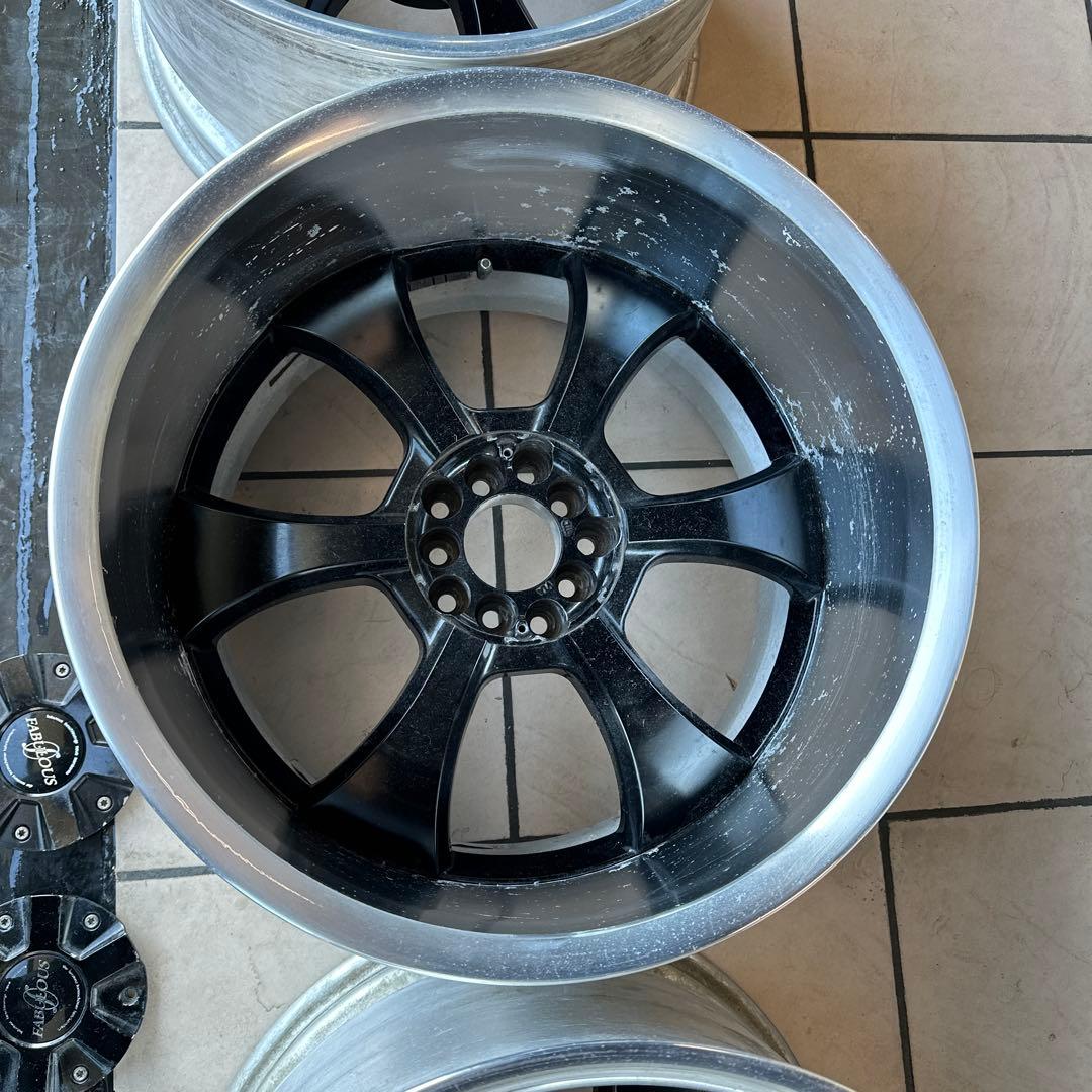 m*☆様 深リム　ファブレス　18インチ