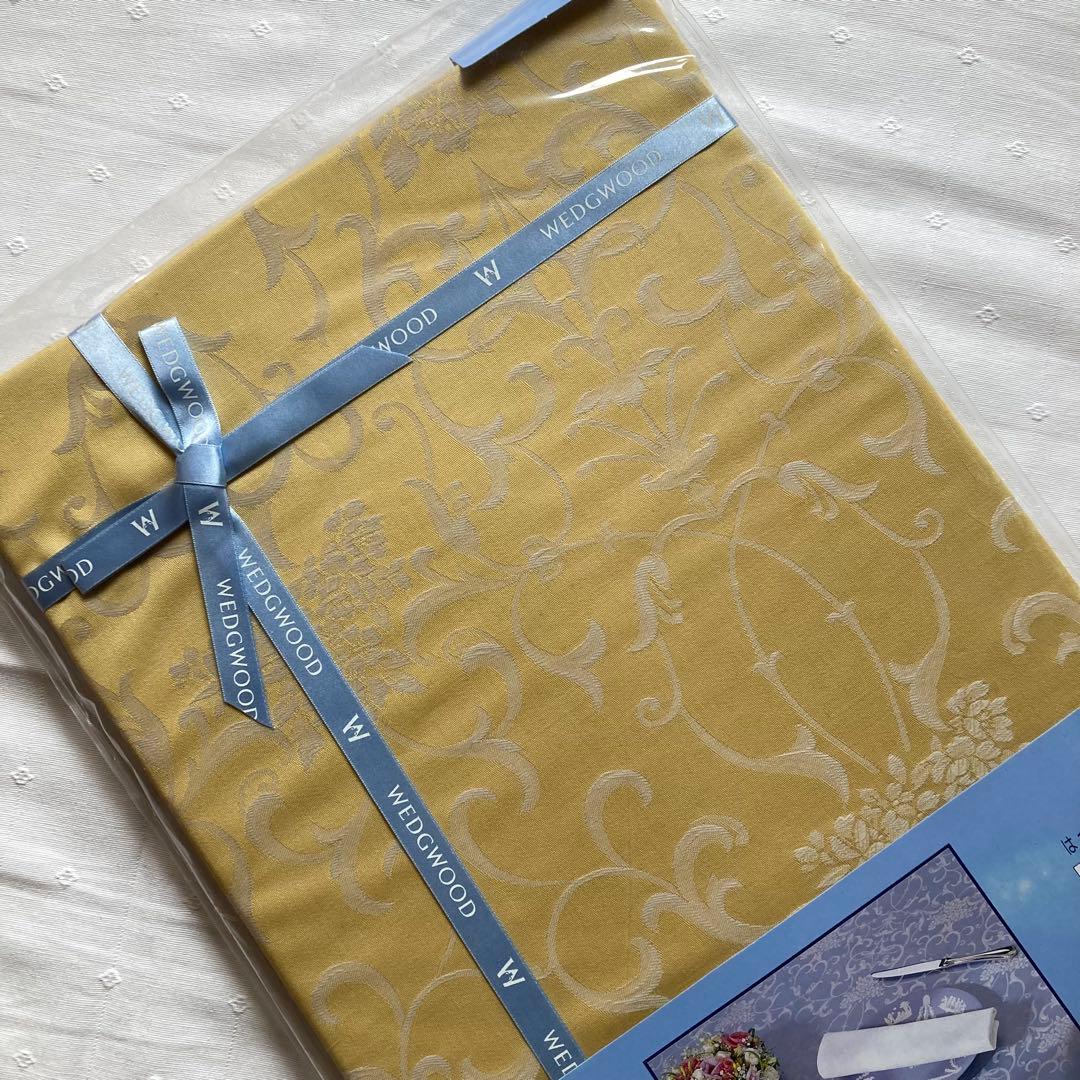 【新品未開封】希少ウェッジウッド テーブルクロス ジャスパー 140×190cm