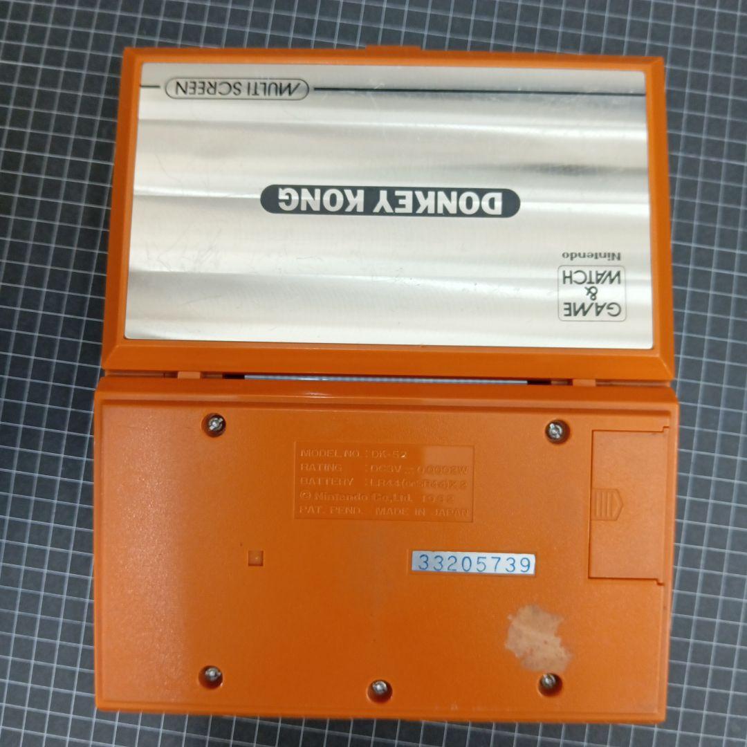 ゲーム&ウォッチ マルチスクリーン　ドンキーコング【液もれなし】