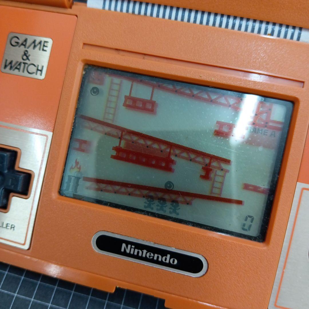 ゲーム&ウォッチ マルチスクリーン　ドンキーコング【液もれなし】