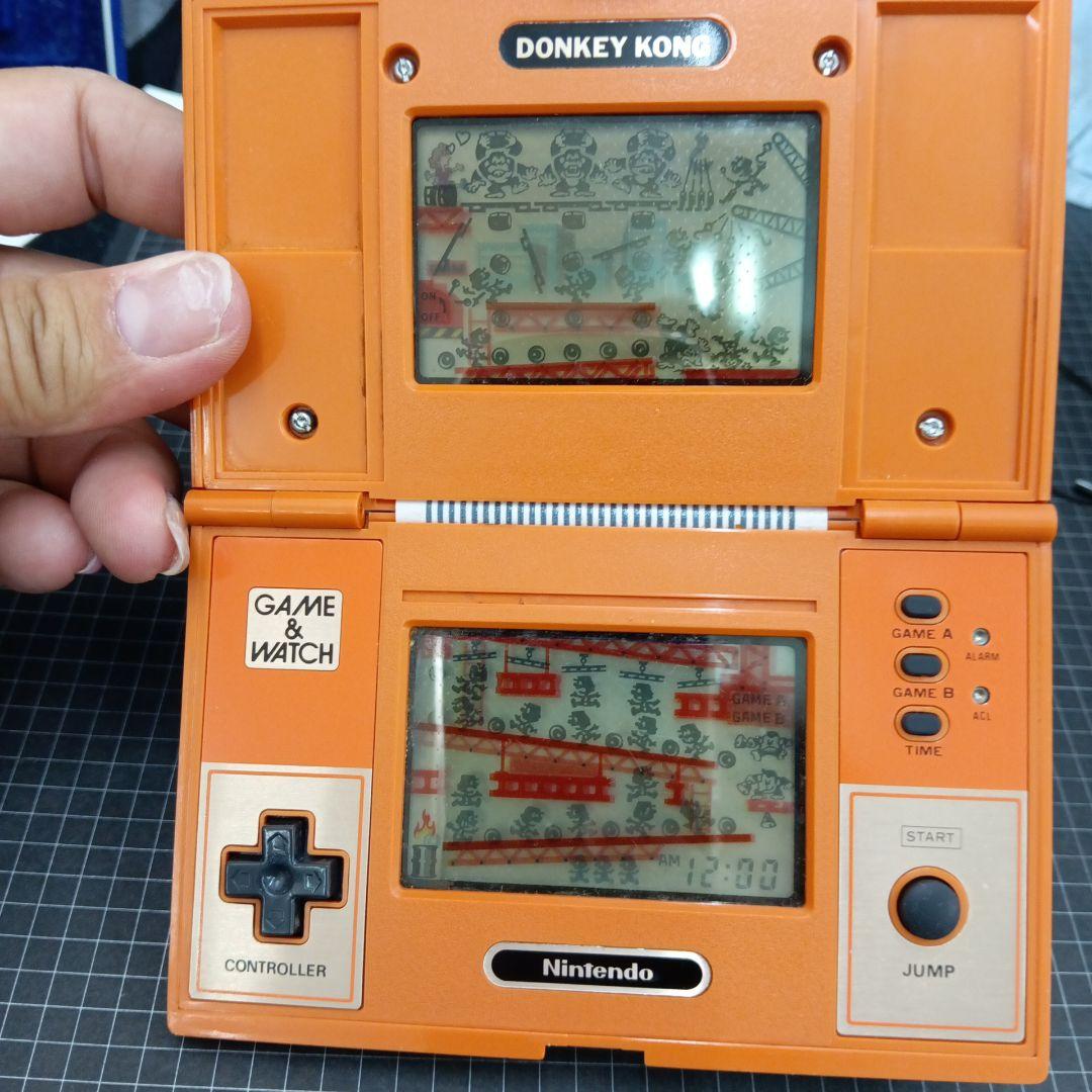 ゲーム&ウォッチ マルチスクリーン　ドンキーコング【液もれなし】