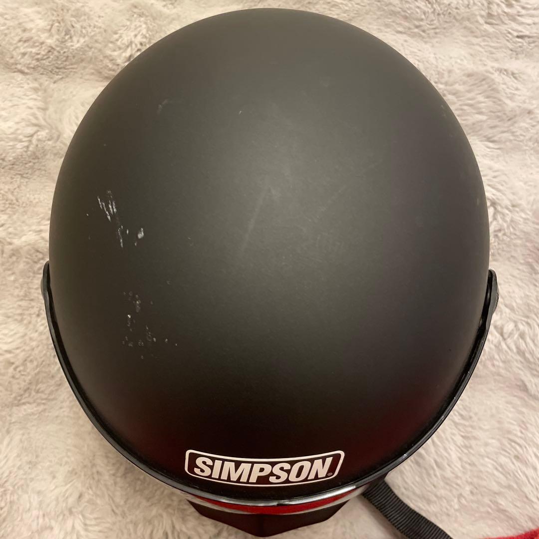 SIMSON フルフェイスヘルメット マットブラック
