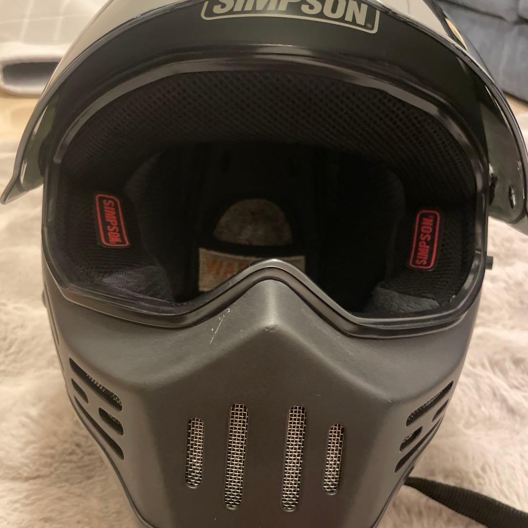 SIMSON フルフェイスヘルメット マットブラック