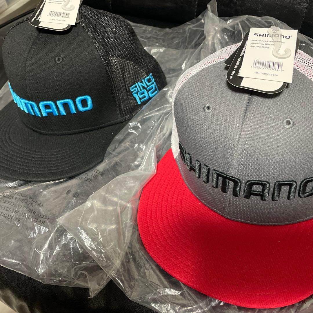 Shimano グレー/レッド .ブラック　セット売り