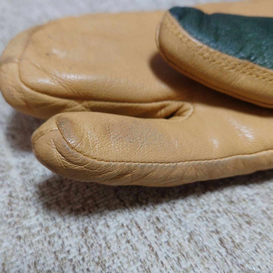 Hestra 3-Finger Full Leather short グローブ