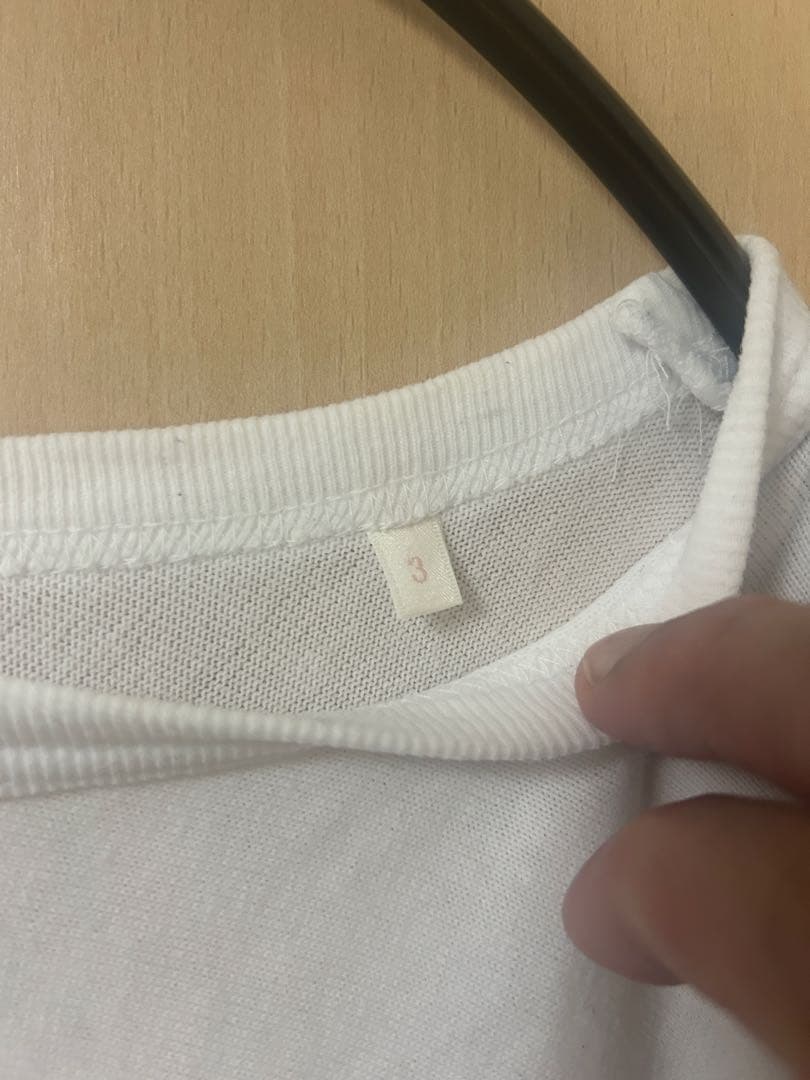 comoli 22ss フットボール　tシャツ　サイズ3