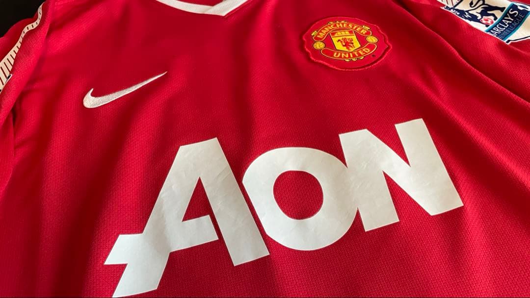 【正規品/美品】マンチェスター・ユナイテッド 2010ギグス11ナイキジャパンL