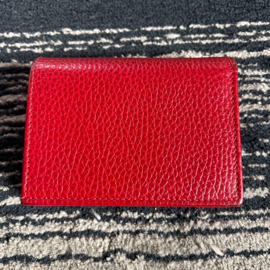 GUCCI グッチ　ミニウォレット　二つ折り　コンパクト　コンパクト財布