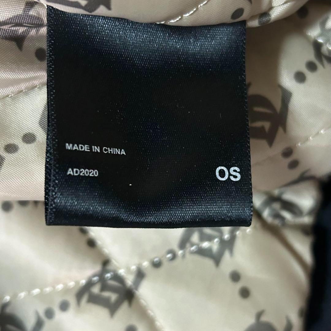 完売品 DUALISM multi font varsity jacket