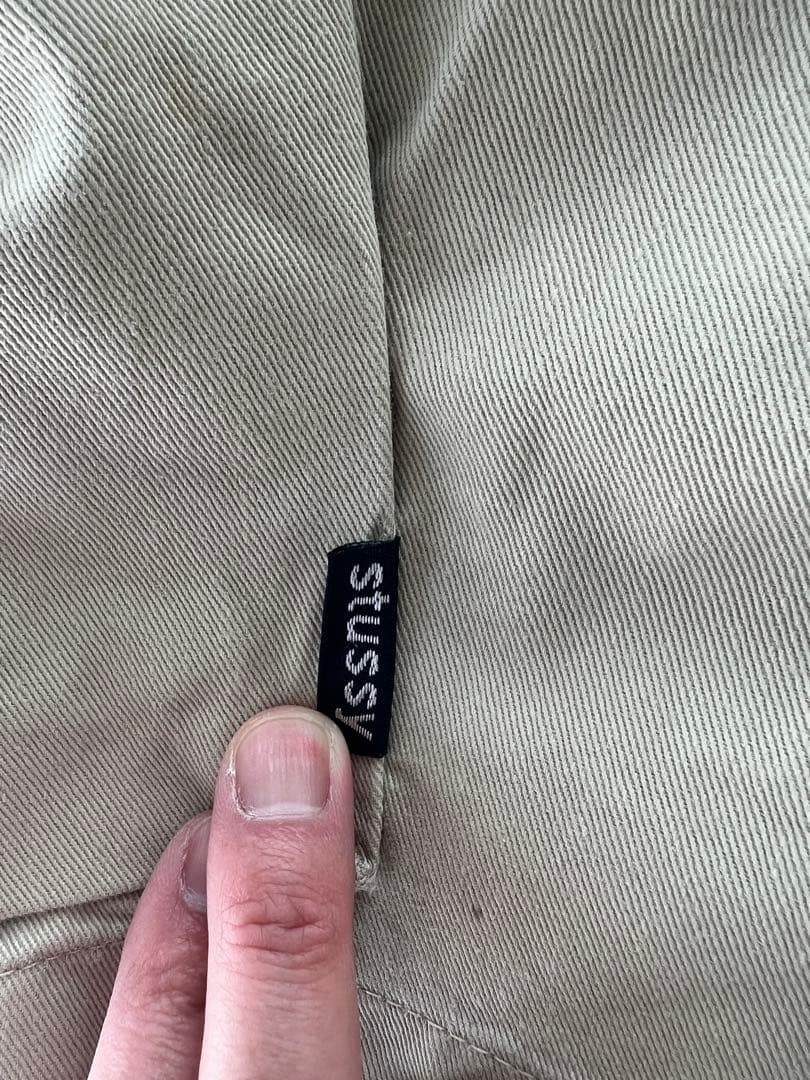 希少 95年 OLD STUSSY CARGO SHORTS 34インチ Ｌ