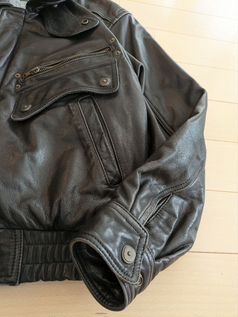 90s ヴィンテージ　YAMAHA ライダースジャケット